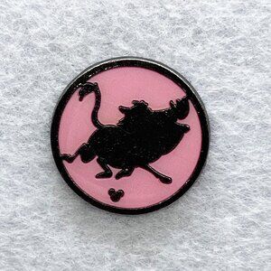 🔮‎ 5/$25 Disney Lion King Character Silhouettes Pumbaa Pin